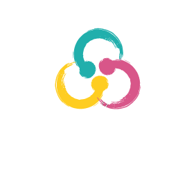 Leester Werbegemeinschaft Logo 50Jahre WEISS