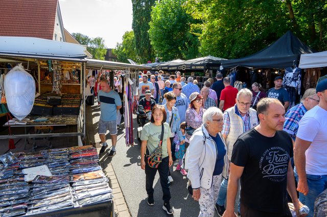 Hollandmarkt 2026: Ein sonniger Blick über die belebte Marktstraße